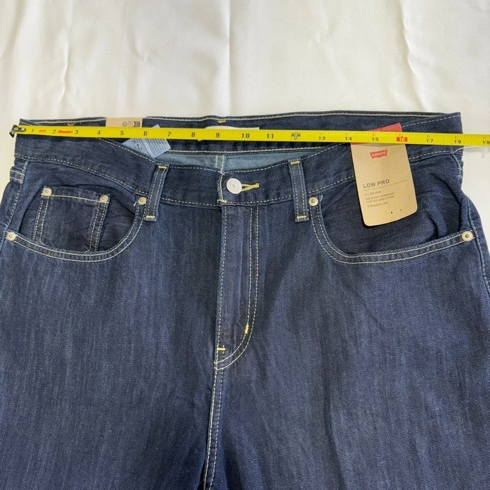 Levi's Dark Blue Straight Men's Jeans 31X30